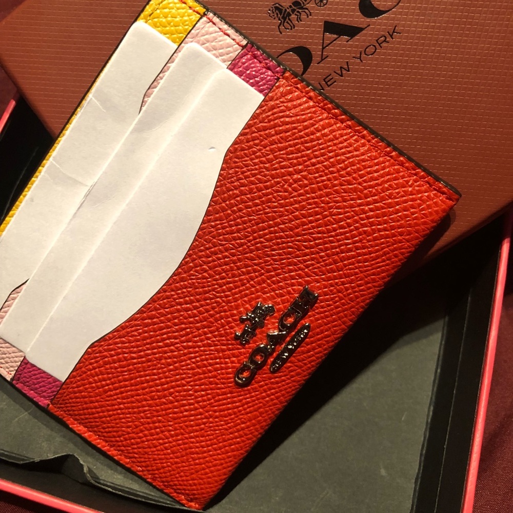 COACH Tri Color Wallet